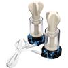 JCBDTXTY Elettrostimolazione Ventosa per Capezzoli Set Electro Stim Kit Accessori - Stimolazione Elettrica Tiralatte Sottovuoto per Donne Uomini Coppie, Sex Toys