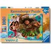 Ravensburger - Puzzles XXL Disney Vaiana 2 | Puzzle 6 Anni In Su | Puzzle 100 Pezzi Per Bambini Da 6 Anni In Su | Puzzle Bambini 36 X 49 Cm | Puzzles Ravensburger