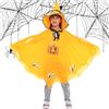 XFLYP Zucca Costume Strega, Taglia 90-150 cm Costume Halloween Zucca Bambina con Strega Cappello, Costume Zucca di Halloween per Halloween Cosplay, Carnevale, Festa a Tema, Gioco di Ruolo (Arancia)