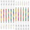 W Rxkiocs 12 Pezzi Penne Gel Colorate Penne Glitterate Colorate Penne Glitter Penne Colorate Glitter Penne Glitterate Album di ritagli Bullet Journal Disegno e Schizzi Biglietti d'auguri Adulti e Artisti