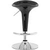 Bar Stools UK Sgabello da bar Pod (nero)
