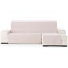 ECOMMERC3 | Copridivano con chaise longue, dimensioni normali a destra, facile da posizionare con elastici color malva, compatibile con divani a chaise longue, sinistro o destro