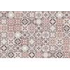 Vilber, Moquette in Vinile, Piastrelle, corridoio, Cucina, casa. Rosa. Misure Differenti. Misura: 155x230 cm. Evora 04.