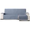 ECOMMERC3 | Copridivano con chaise longue, normale, regolabile, versatile, facile da applicare, colore: blu