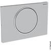 Geberit Sigma10 placca di azionamento Round, 115787SN5, Round Sigma10 [Placche di Scarico > Placche di Scarico per WC]
