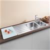 Blanco Axis lavello da cucina, 522104, III 6 S-IF Axis acciaio inox satinato lucido [Lavelli da Cucina > per Base Sottolavello a partire da 60 cm]