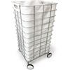 Decor Walther Universal cestino per biancheria, 0613750, WR 1 Universal cromo/bianco [Accessori Bagno > Cestini per Biancheria]