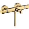 hansgrohe Ecostat rubinetto vasca esterno con termostatico, 13114990, Ecostat oro [Rubinetteria Bagno > Rubinetteria Vasca]