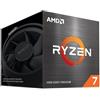 AMD Processore AMD Ryzen 7 5700 (8 Cores/16 Threads, 65W TDP, AM4 Socket, Cache 20MB, Boost di Frequenza fino a 4.6 GHz,dissipatore ad aria Wraith prism Cooler)