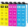 Veson Cartucce Sostituzione per 405XL, Compatibili con Epson Workforce Pro WF-3820 WF-3825 WF-4820 WF-4825 WF-4830 WorkForce WF-7830 WF-7835 WF-7840 WF-7310, 6 Colori