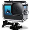 OKFUN Custodia Impermeabile per GoPro Hero 13/12/11/10/9, 60M/196FT Subacquea