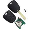 Pro-Plip ProPlip Chiave completa con elettronica per programmare PLIP Peugeot 107 207 307 407 106 206 306 406 Citroen C1 C2 C3 C4 C5 C6 C8 Xsara Saxo Berlingo Picasso TELECOMANDO 434mhz