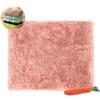 FANSU Cuscino per Cani Gatti, Autunno e Inverno Cuscino Cani, Lavabile Materassino Cane, Cucce per Cani da Interno Caldo Soffice e Morbida Cuccie per Gatti (Rosa,70x100CM)