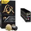 L'Or - Capsule Caffè Espresso Onyx - 100 Capsule in Alluminio - Intensità 12 - Compatibili con Macchine Nespresso & Splendid Capsule Caffè Espresso Barista, 100 Capsule in Alluminio, Intensità 13