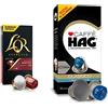 L'Or Capsule Caffè Espresso Barista Intensità 13, Confezione da 100 Capsule in Alluminio & Hag - Capsule Caffè Decaffeinato Espresso Classico - 100 capsule in alluminio - Intensità 6