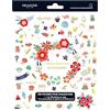 DRAEGER PARIS - Organisational Sticker Book - 12 sheets 15.5 x 20 cm - 100 stickers and trackers - FSC® certified paper - Vegetable-based inks