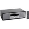 MEDION P64145 - Sistema audio All in One (DAB+, CD, MP3, radio PLL FM, USB, sistema compatto, design elegante, funzione sveglia, spegnimento automatico