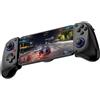 AARONMEI Controller di gioco retrattile wireless per Switch/iOS/Android/PC/Tablet, Gamepad wireless con joystick effetto Hall/trigger Hall, con turbo/giroscopio a 6 assi/vibrazione (nero)