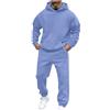 MJGkhiy Tuta Uomo Completa Felpata Due Pezzi Sportiva Felpa Con Cappuccio E Jogging Pantaloni Completi Running Hooded Sweatsuits Tute Uomo Complete Offerte Invernale Tute Da Ginnastica Tracksuit