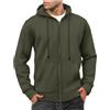 Generico 2024 Offerte Autunnali e Invernali Felpa Uomo con Cappuccio Felpe Uomo Classic Basics a Tinta Unita Felpa con Zip Pullover Y2K Felpa Sportiva da Uomo con Coulisse Casual Sportivo Pullover Uomo
