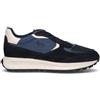 HARMONT&BLAINE Sneaker uomo blu in suede
