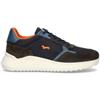 HARMONT&BLAINE Sneaker uomo marrone/blu in suede