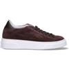 NEROFUMO Sneaker uomo testa di moro in suede