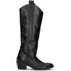 NEROFUMO Stivale donna nero in pelle
