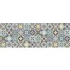 Vilber, Moquette in Vinile, Piastrelle, corridoio, Cucina, casa. Multicolore. Misure Differenti. Misura: 78x225 cm. Evora 01.