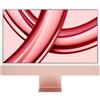 Apple iMac 24 4.5K Display (2023) M3 8-Core CPU | 10-Core GPU 256 GB SSD 8 GB rosé | nuovo |