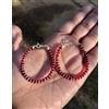 Evil Eye 2 Pezzi Bracciale Protezione Malocchio Argento 925 4" Amuleto Nazariya Bambin...