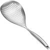 Azonelife Schiumarola in Acciaio Inox 304, Cucchiaio per Schiumarola in Metallo, Mestolo Colino Cucchiaio a Fessura per Pasta e Verdure, Skimmer da Cucina, Schiumatoio per Cucinare Friggere, Diametro 14,5 cm