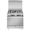 Glem Gas U865VI cucina Elettrico/Gas Acciaio inox