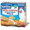 Mellin Pappa Completa Pastina con Pollo e Verdure 2 x 250 grammi