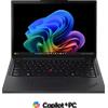 Lenovo ThinkPad T14s Gen 6 AMD Processore AMD Ryzen AI 7 PRO 360 da 2 GHz fino a 5 GHz, Windows 11 Home 64, 512 GB SSD Performance TLC Opal - 21M1CTO1WWIT1