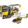 Revell 04969 H145 ADAC/REGA - Modellino in plastica non costruita/non verniciata, scala 1:32, colore: giallo
