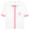 CHANEL Pre-Owned - Camicia a righe anni '90-2000 - Donna - cotone - Taglia unica - Bianco