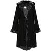 CHANEL Pre-Owned - Cappotto 2002 in velluto - Donna - cotone/poliestere/spandex/elastam/acrilico/poliestere - Taglia unica - Nero