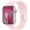 Apple Watch Series 9 GPS 45mm Alluminio rosé Sport Loop rosa confetto | nuovo |