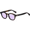 SHEEN KELLY Occhiali da sole stile mod uomo donna VINTAGE unisex rotondi lente blu colorate