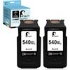Penguin 540 XL Cartucce d'inchiostro per Canon PG-540XL Compatibile con MG3650 MG4100 MG2200 TS5150 MG3650S TS5100 MG2100 MX395 MX475 TS5151 MG4250 MG2150 MG3200 MX375 MX455 MX525 MG3500 Nero pack