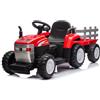 Piston Car Trattore Elettrico 12V per Bambini con telecomando Rosso