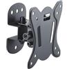 PureMounts PM-FM10-100 Supporto a Muro, Nero