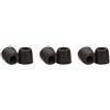 Comply Tx-400 Isolation 3 Coppie di Cuscinetti per Auricolari - Taglia Piccola (S) - Nero