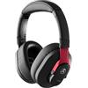 Austrian Audio Cuffie Bluetooth Austrian Audio Hi-X25BT, Cuffie professionali senza fili (circumaurali, imbottitura per orecche memory foam, Touch Control, batteria: 30 h, USB-C- e connettore jack), nero/rosso