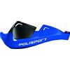 POLISPORT 8305100028 - Paramani EVOLUTION INTEGRAL 2 punti di fissaggio MX-Style in plastica con kit di montaggio incluso compatibile con tutti i modelli MX/enduro en color blu