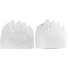 JOCXZI Separatore Dita piede, Toe Spacer,Tutore Dita Piedi,Valgo-Raddrizza Dita Piedi,Cuscinetti Per Piedi, correttore di alluce in silicone,alleviano il dolore al piede,Dolore All'avampiede, 2 paia