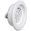La Ventilazione AIRSB Valvola Antiritorno in PVC, Bianco, diametro 140 mm