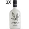 (3 BOTTIGLIE) Cannagin - Premium distilled Gin - Cannabis Scent - 70cl