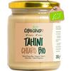 CIBO CRUDO crudo biologico vegan Tahini di Sesamo Bio - 250g. Salsa Tahina per Hummus di Ceci Spalmabile da Semi di Sesamo. Contiene Vitamine Proteine e Fibre. Tahina Bio Vegan e Vegetarian Friendly. Anche per Buddha Bowl.